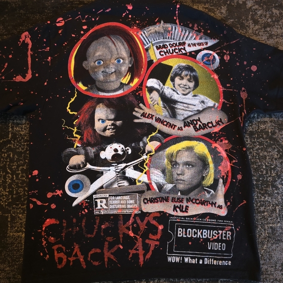 Chucky child's play all over tee - Picture 6 of 8